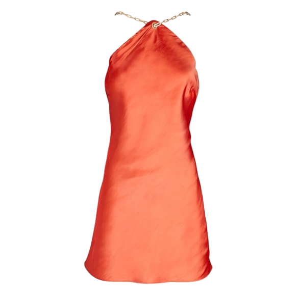 cult gaia Dresses & Skirts - NWT Cult Gaia Minna Open-Back Embellished Mini Dress SIZE SMALL